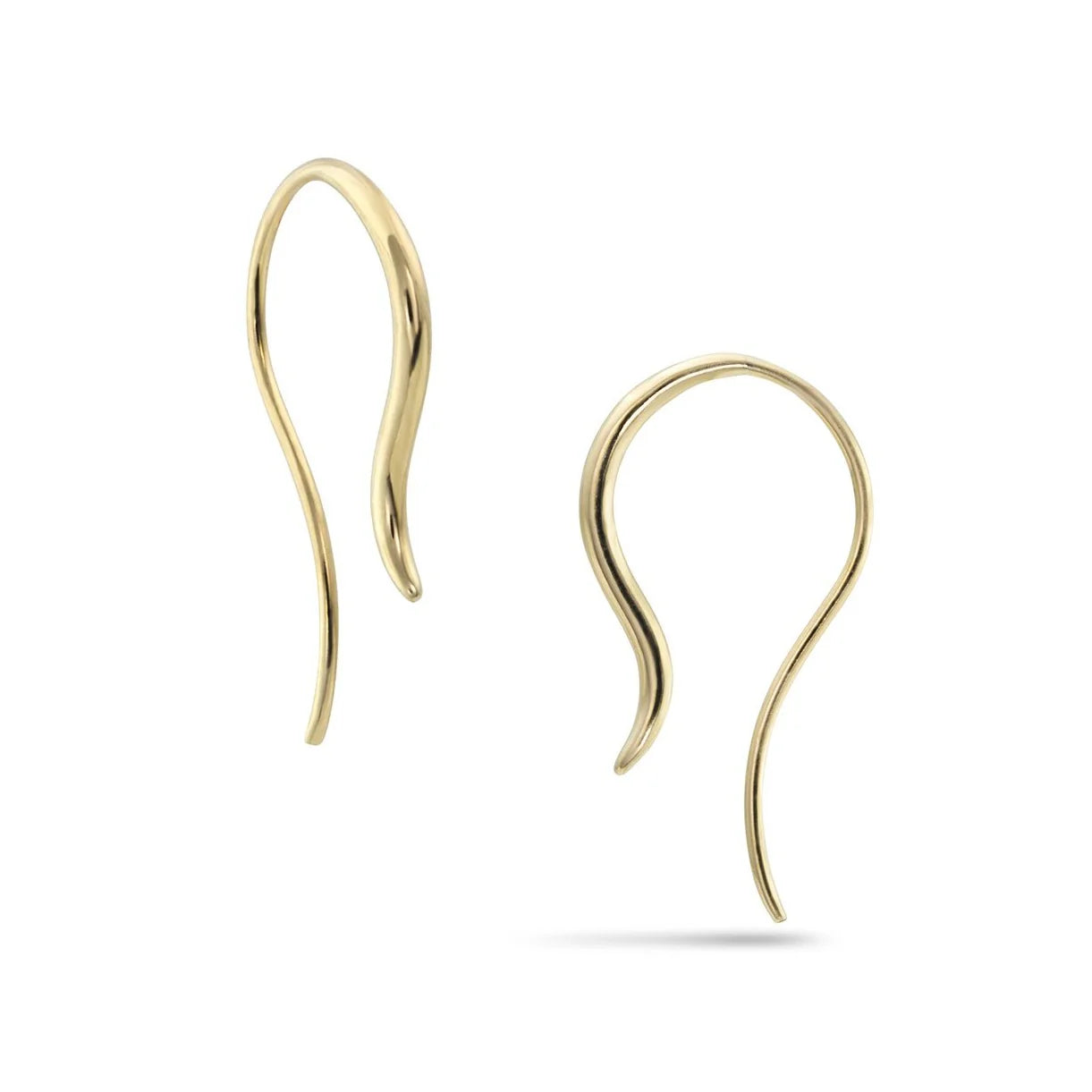 White Space Oona hook earring 14k yellow gold